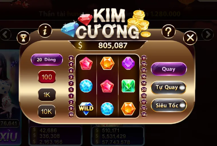 Trò Chơi Nổ Hũ Kim Cương Tại Manclub Với Hũ Thưởng Lớn Hấp Dẫn Người Chơi
